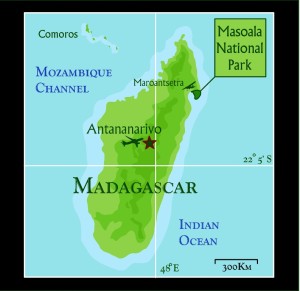 Madagascar map