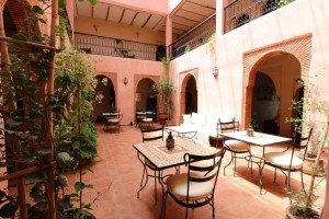 Interior courtyard