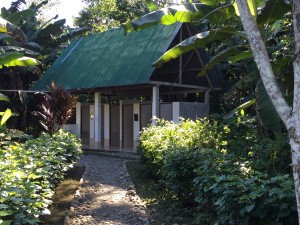 Wash and shower building at Bonanza Lodge